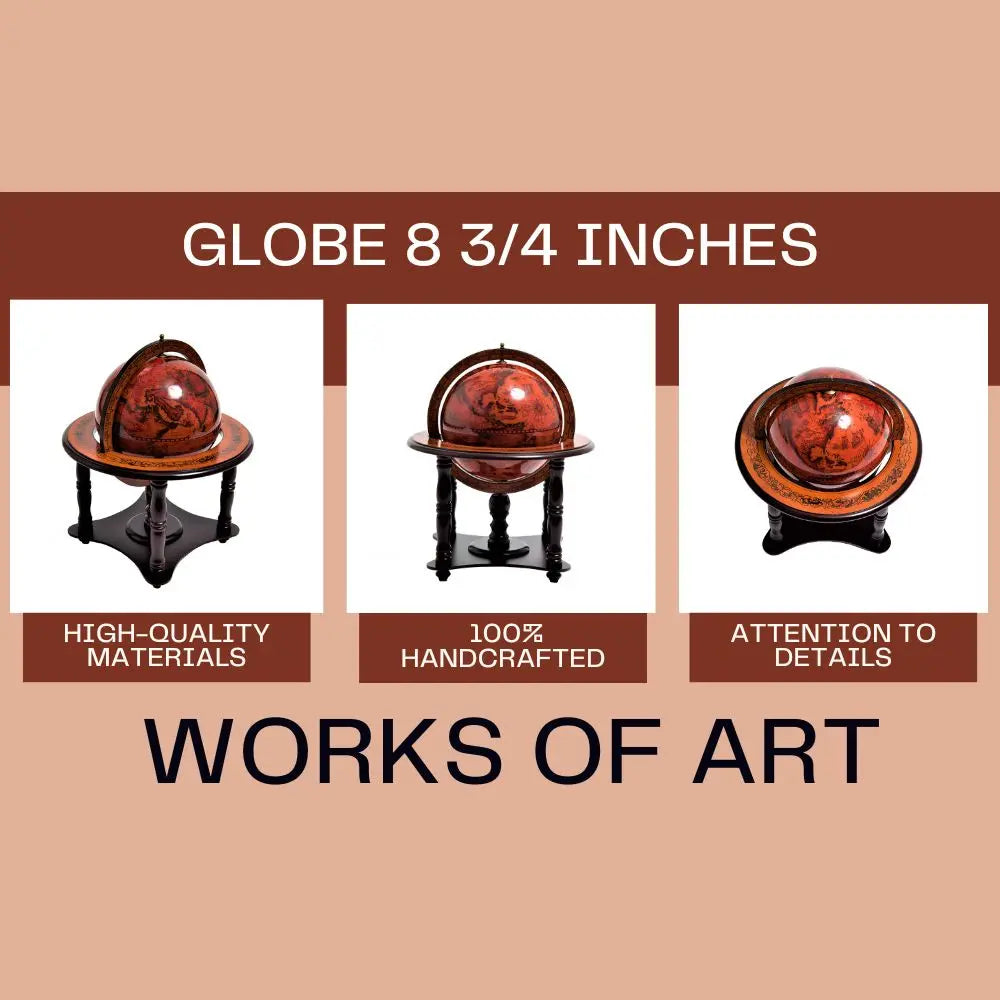 World Globe 8 3/4 inches-NG007