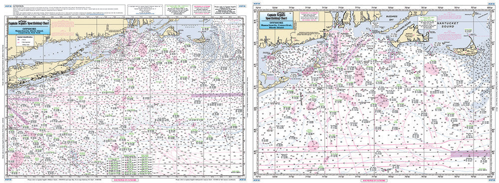 Ma/Ct/Ri/Ny Canyon chart off MA, RI, CT, NY-OF10 Large