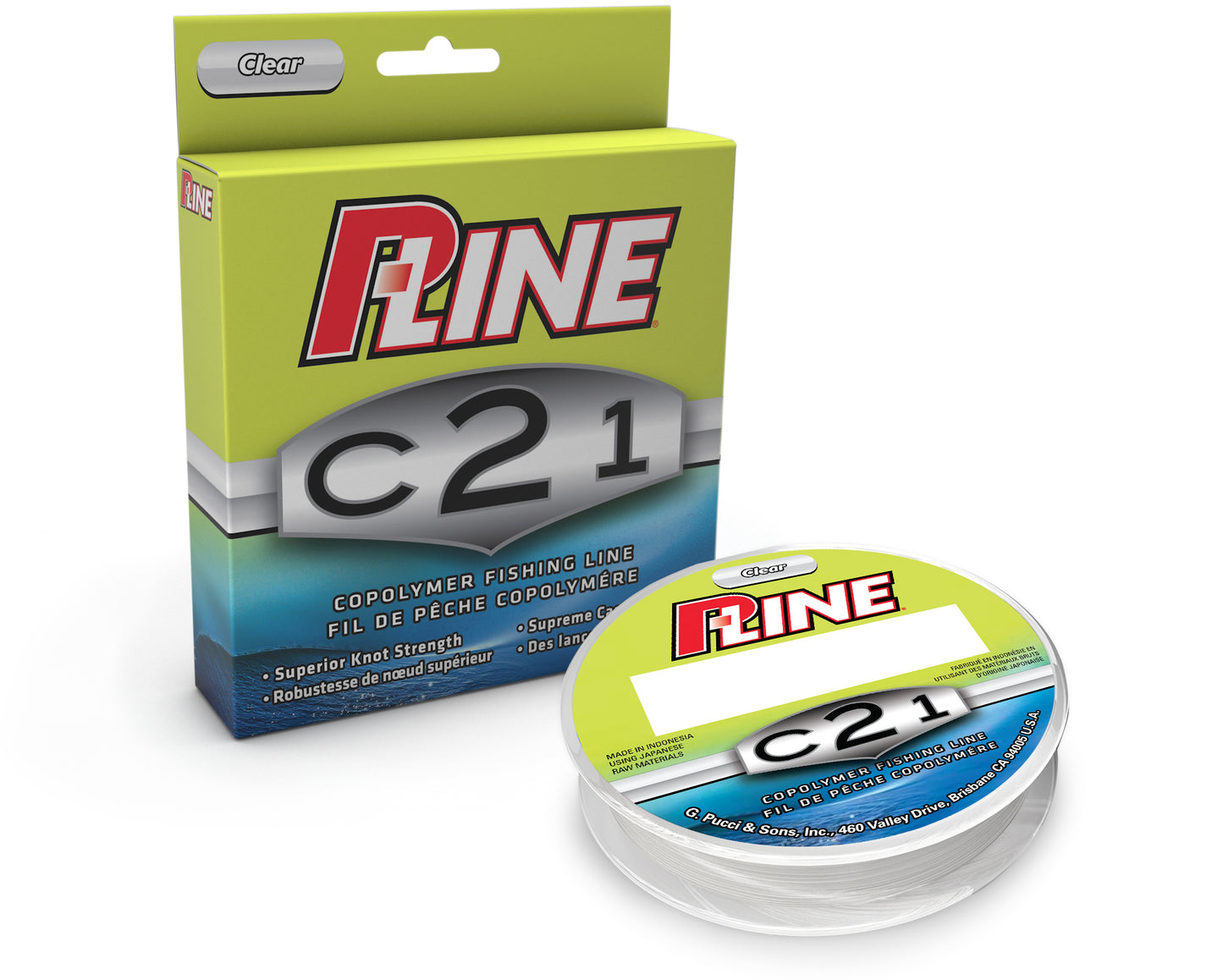 P-Line C21 Copolymer Clear 300 Yds 17lb Test