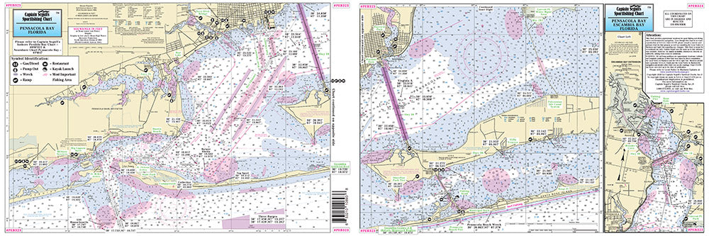 Florida Pensacola Bay and Escambia Bay-PEB323 Small