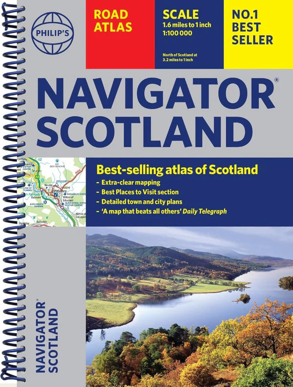 Philip's 2025 Navigator Scotland Road Atlas
