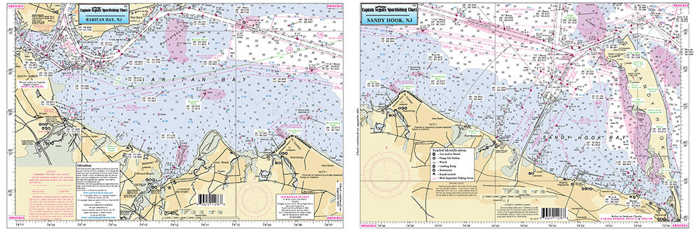 New Jersey Raritan Bay to Sandy Hook, NJ-RSH363 Small