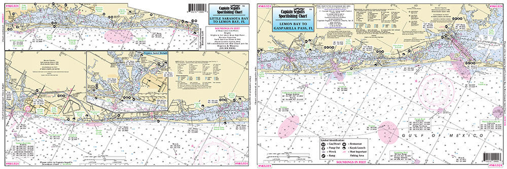 Florida Siesta Key to Gasparilla Pass-SKG324 Small