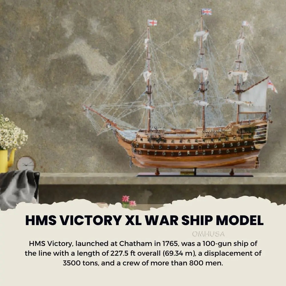Royal Navy's HMS Victory Model Tall Ship