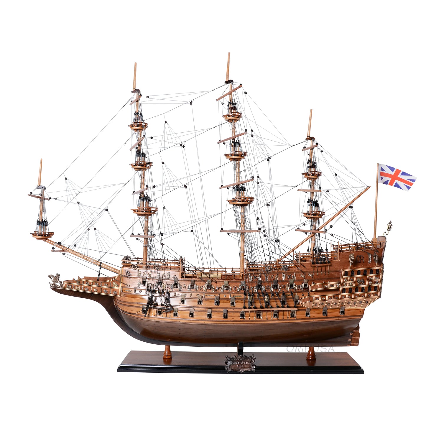 Sovereign of the Seas No Sails Tall Ship Model