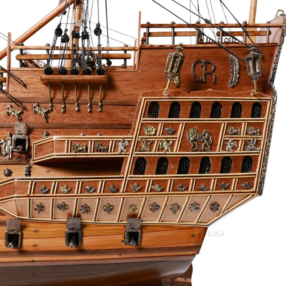 Sovereign of the Seas No Sails Tall Ship Model