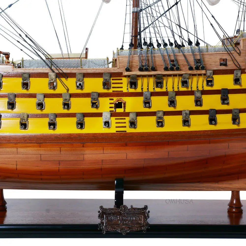 HMS Victory Model Ship Painted