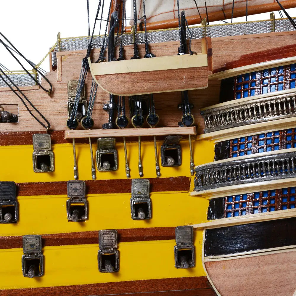 HMS Victory Model Ship Painted