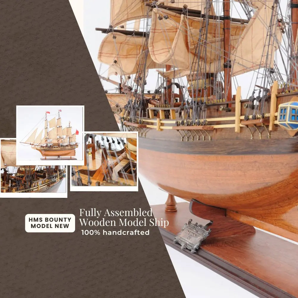 HMS Bounty New Tall Ship Model