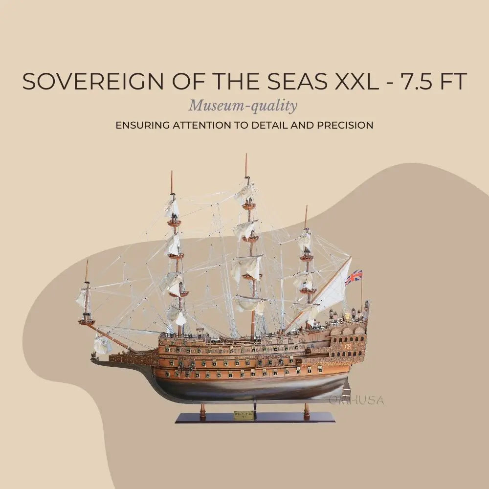 Sovereign of the Seas Model Ship XXL-7.5 Ft-T187