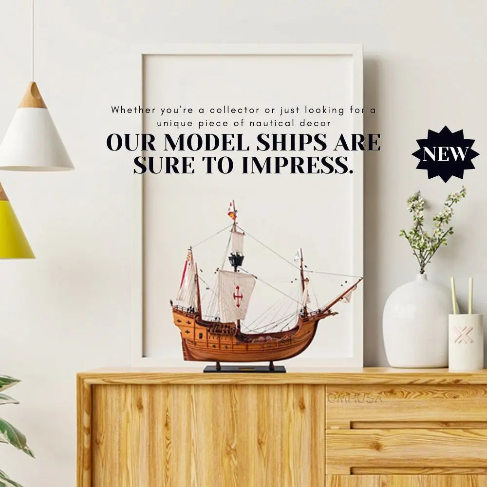 Santa Maria Tall Ship Model