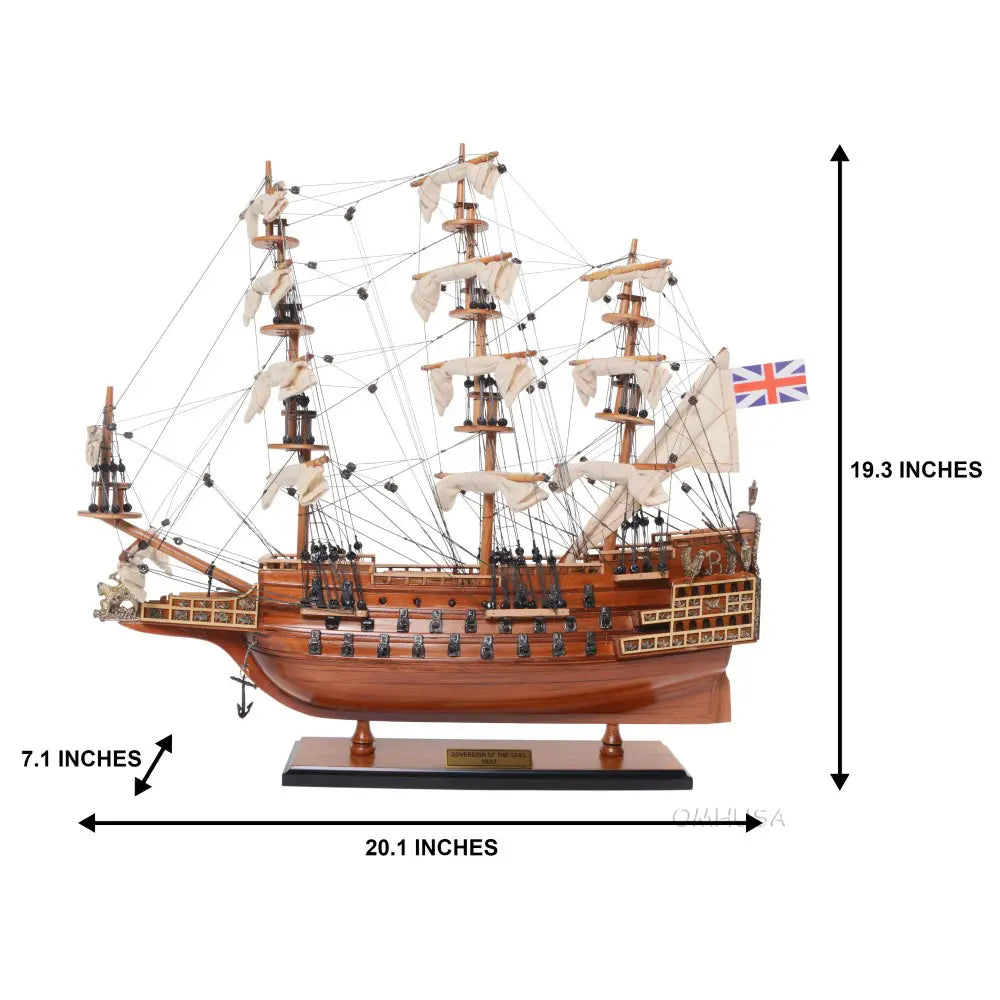 HMS Sovereign of the Seas Model Ship