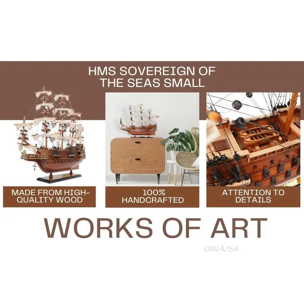 HMS Sovereign of the Seas Model Ship