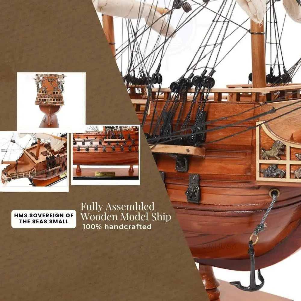 HMS Sovereign of the Seas Model Ship