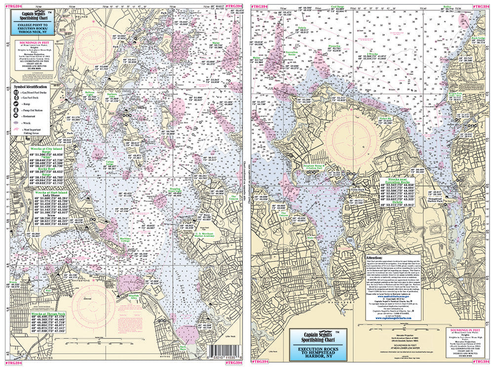 New York College Point to Hempstead Harbor, NY-TRG394 Small