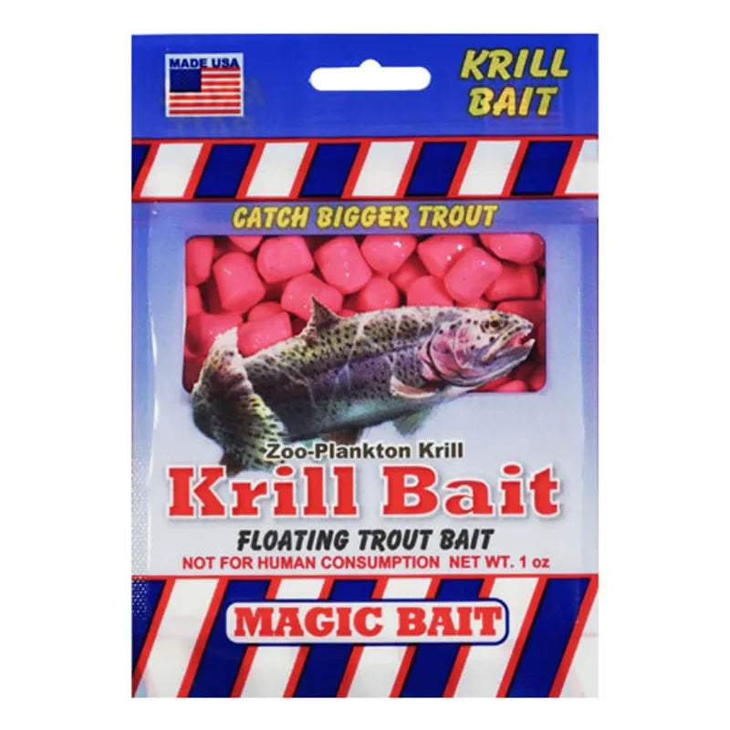 Floating Pink Zoo Plankton Krill Trout Bait 2 Packs
