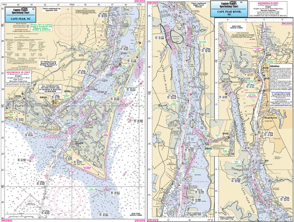 North Carolina Cape Fear River, NC-WCF375-Small