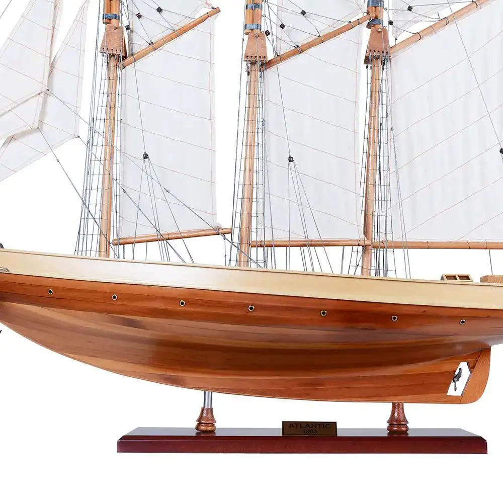 Atlantic Yacht Sailboat Model Schooner