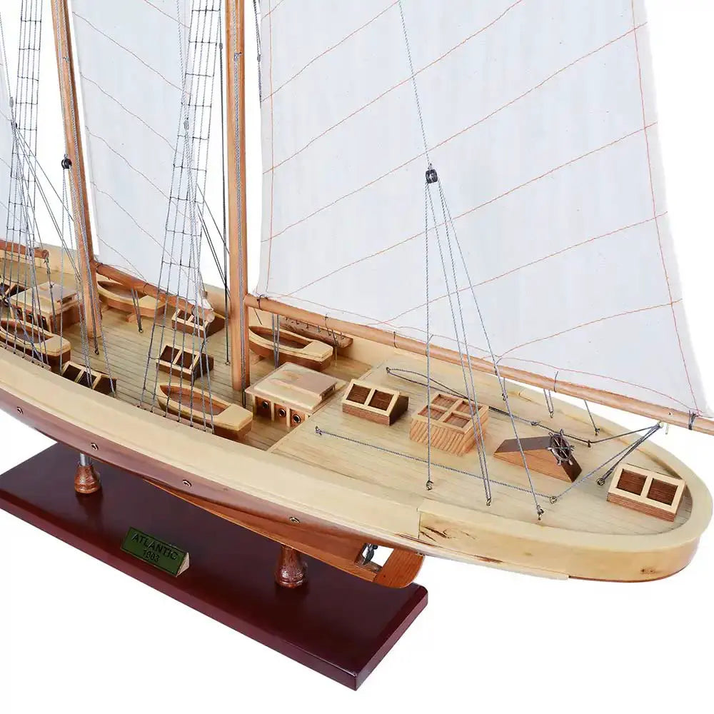 Atlantic Yacht Sailboat Model Schooner