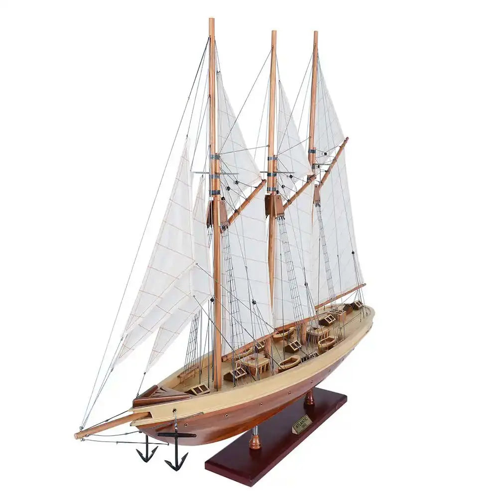 Atlantic Yacht Sailboat Model Schooner