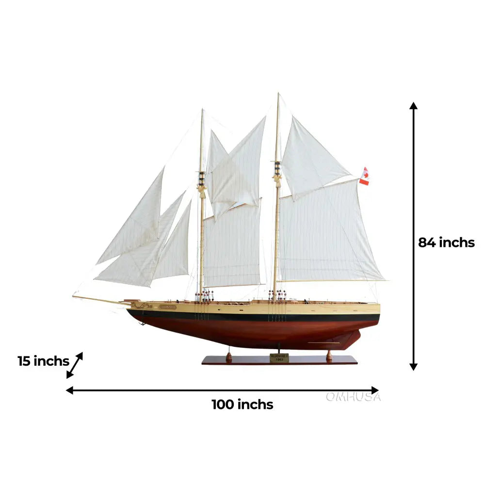 Bluenose II XL Sailboat Schooner Model-Y074