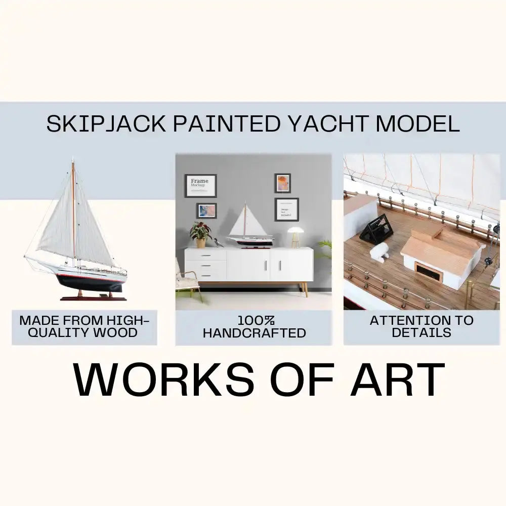 Model Skipjack Fishing Vessel on the Chesapeake Bay