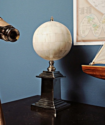 World Globe With Aluminum Base-AK024