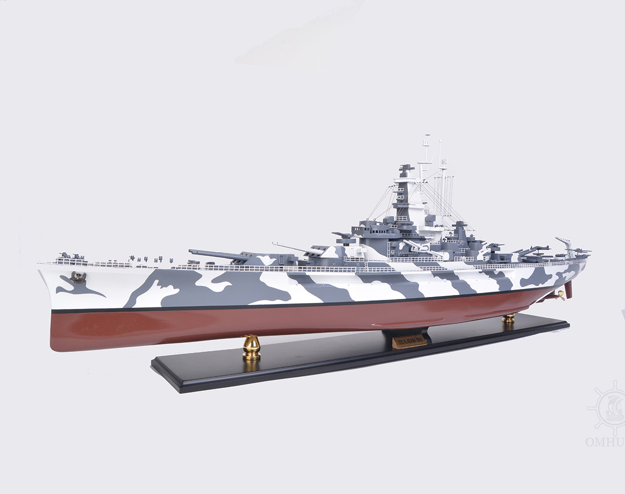 USS Alabama BB-60 Model Military Ship