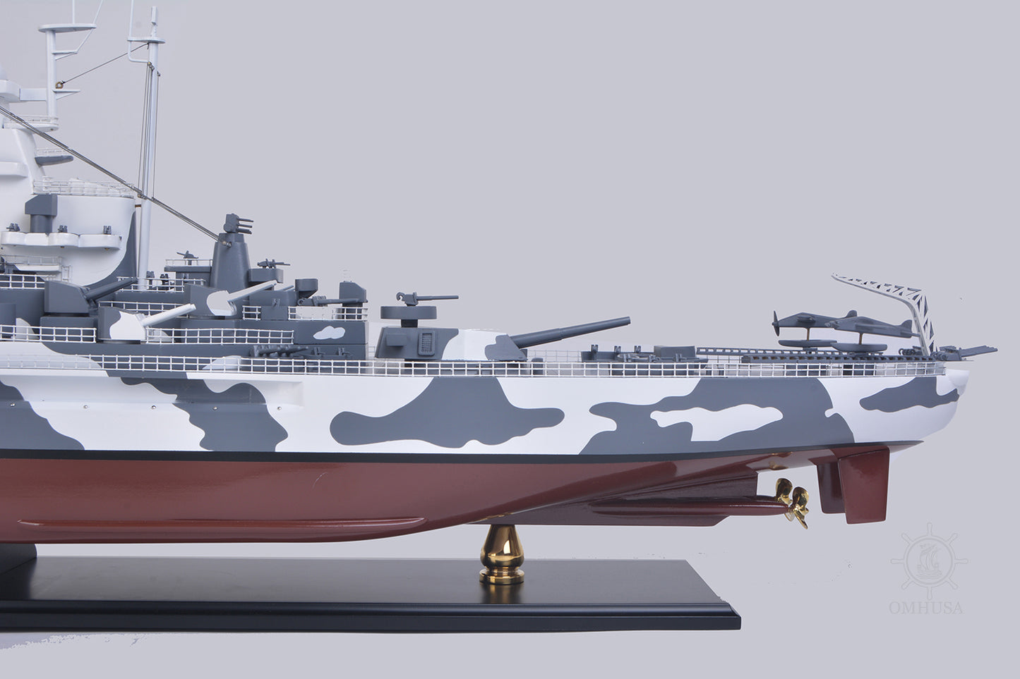 USS Alabama BB-60 Model Military Ship