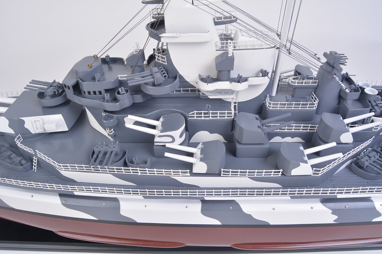 USS Alabama BB-60 Model Military Ship