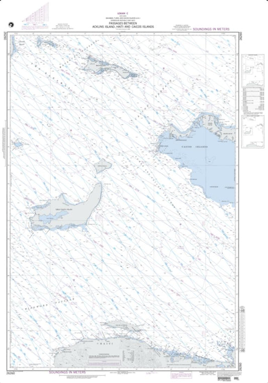 Passages Between Acklins Islands, Haiti (NGA-26260-5) by National Geospatial-Intelligence Agency
