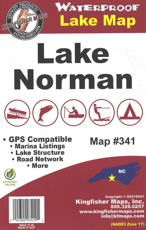 Lake Norman Fishing Map 341