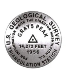 Grays Peak, Colorado lapel pin