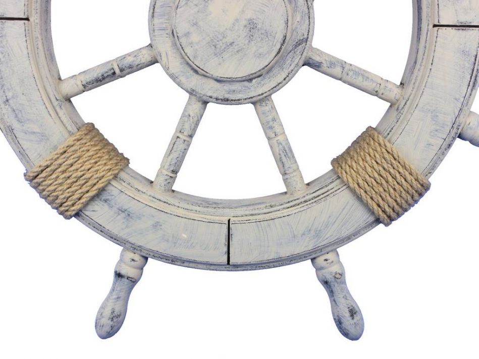 Rustic Decorative Ship Wheel 24"
