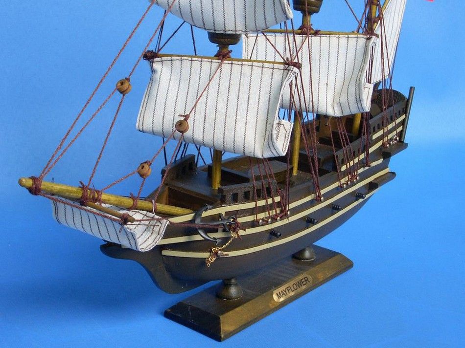 Mayflower Tall Model Ship 14"