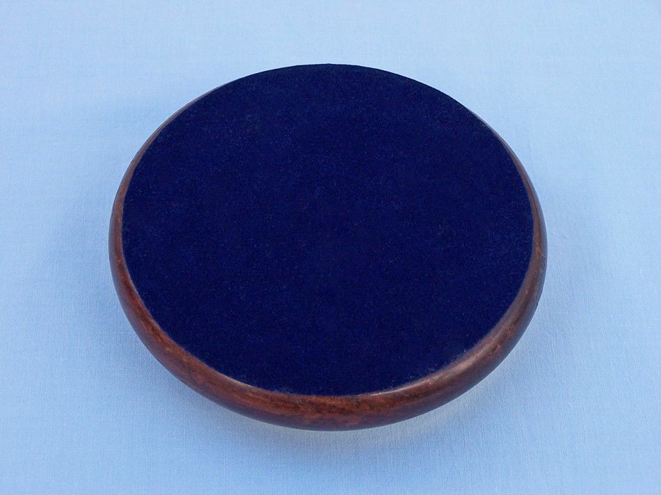 Brass Directional Desktop Compass 6"