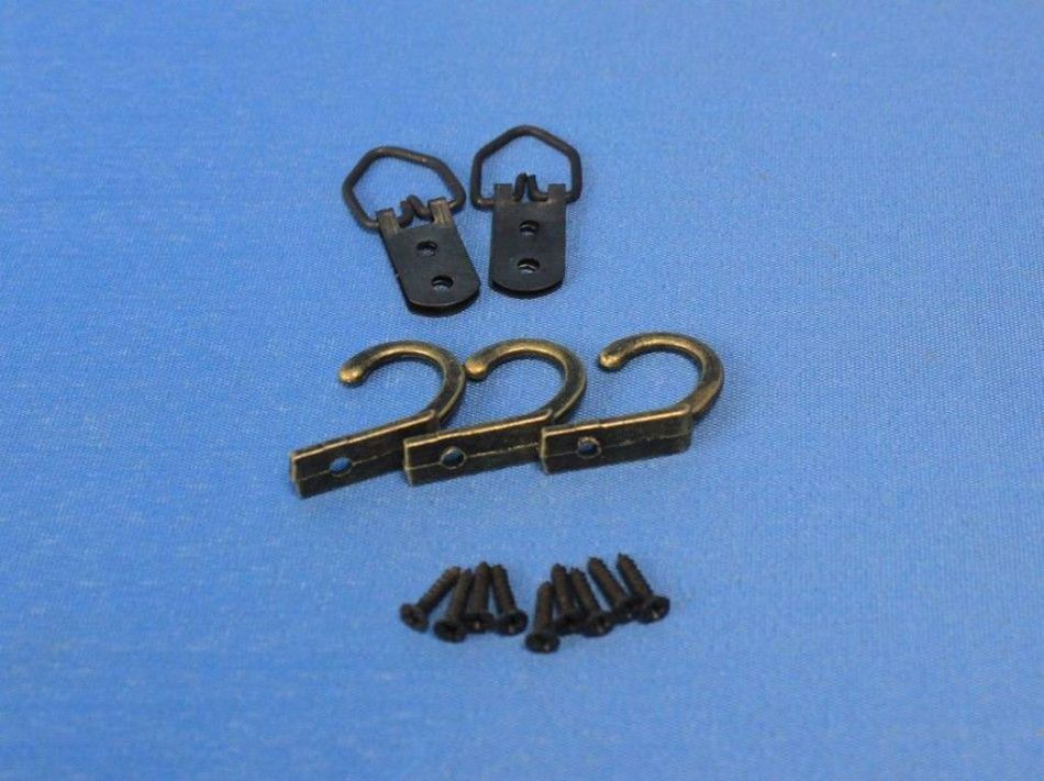 Wooden Rustic Hampshire Decorative Squared Boat Oar With Hooks 12"