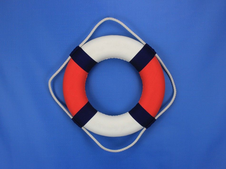 Patriotic Decorative Lifering 15"