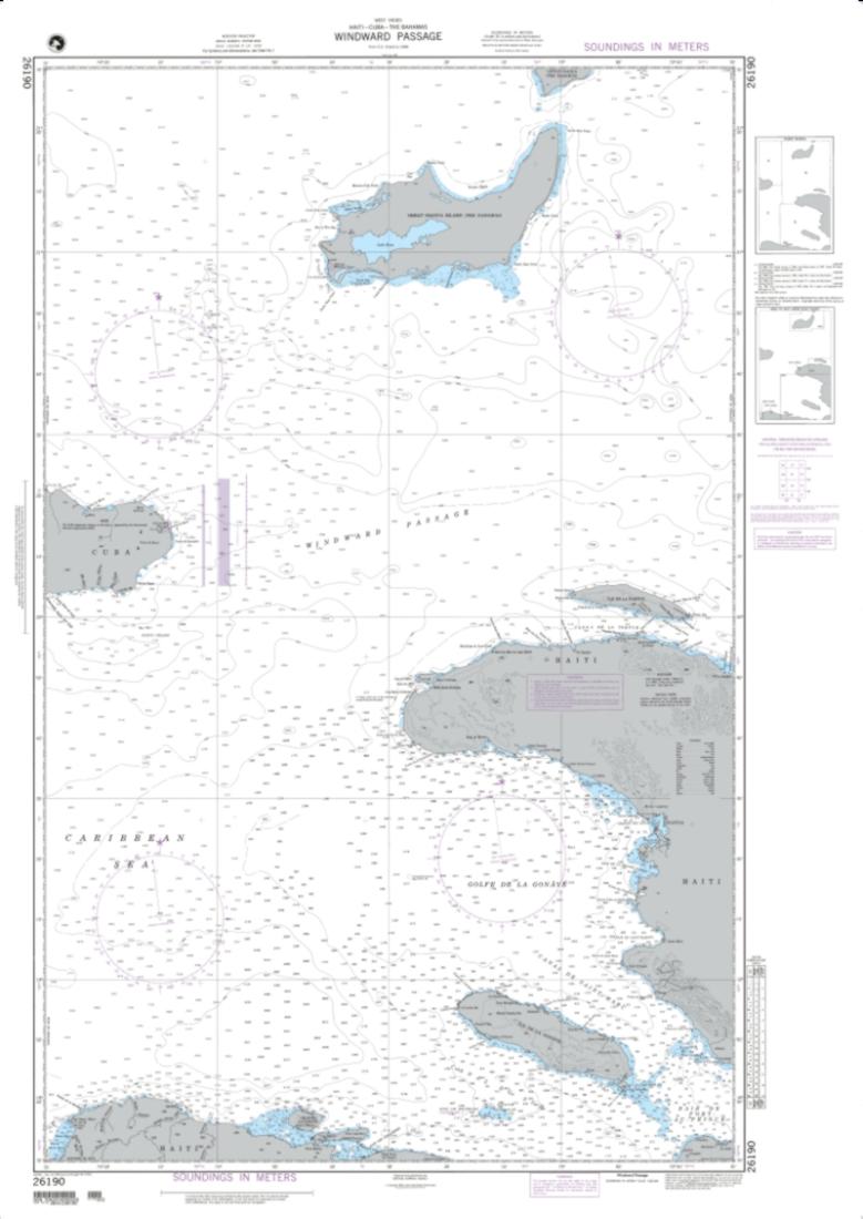 Windward Passage (NGA-26190-2) by National Geospatial-Intelligence Agency