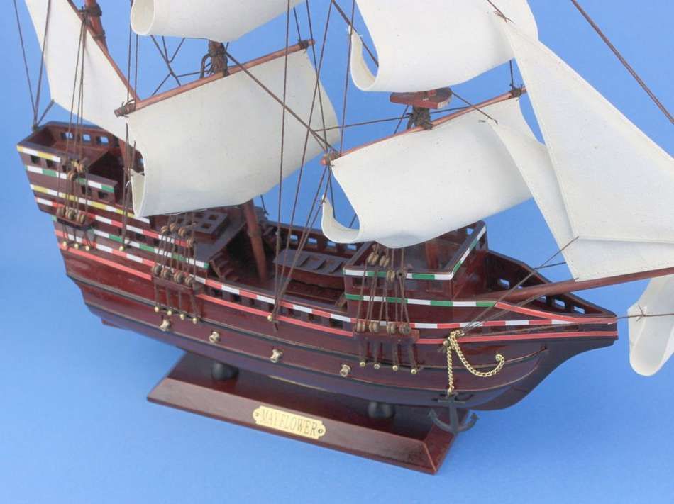 Mayflower Tall Model Ship 20"