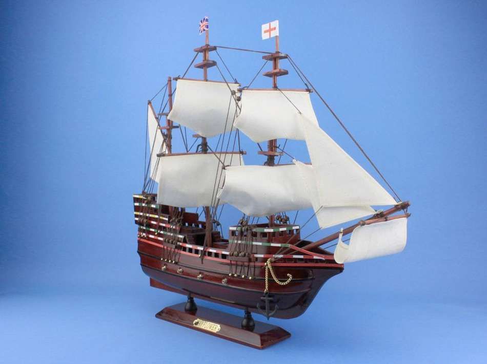 Mayflower Tall Model Ship 20"