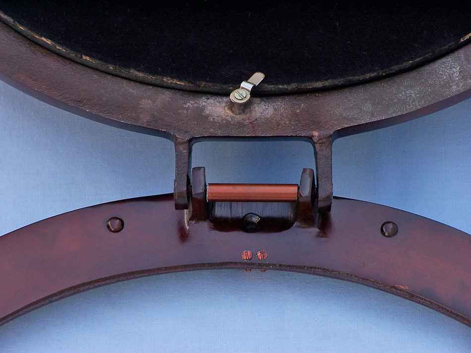 Antique Copper Decorative Ship Porthole Clock 24"