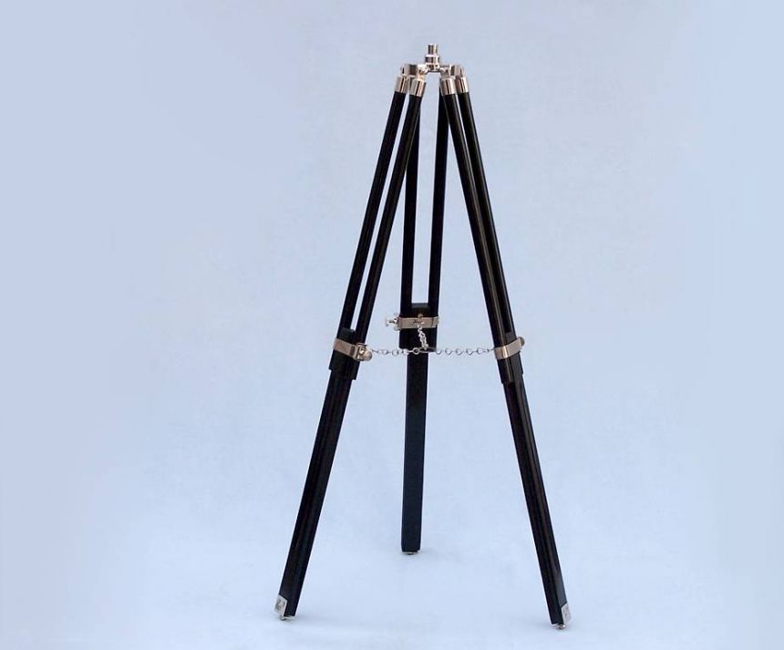 Standing Chrome Harbor Master Telescope 30"