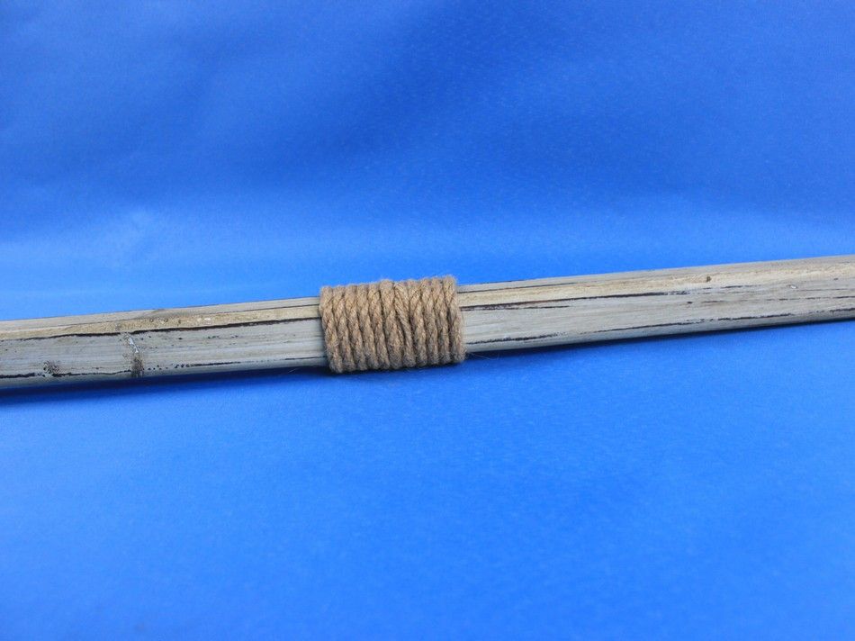 Wooden Independence Decorative Squared Rowing Boat Oar with Hooks 50"