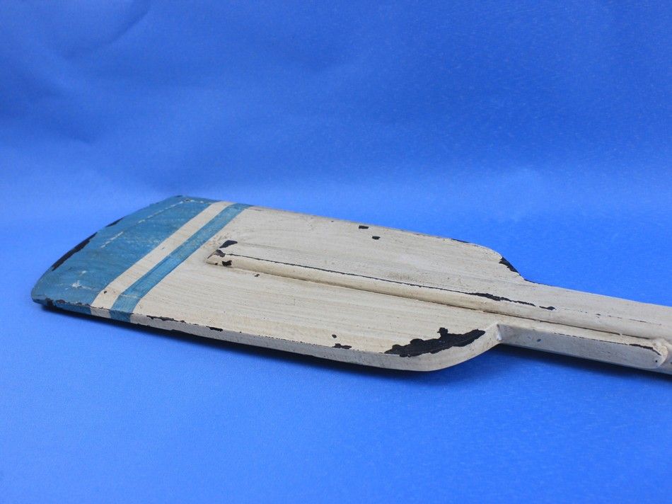 Wooden Huxley Decorative Squared Rowing Boat Oar with Hooks 50"