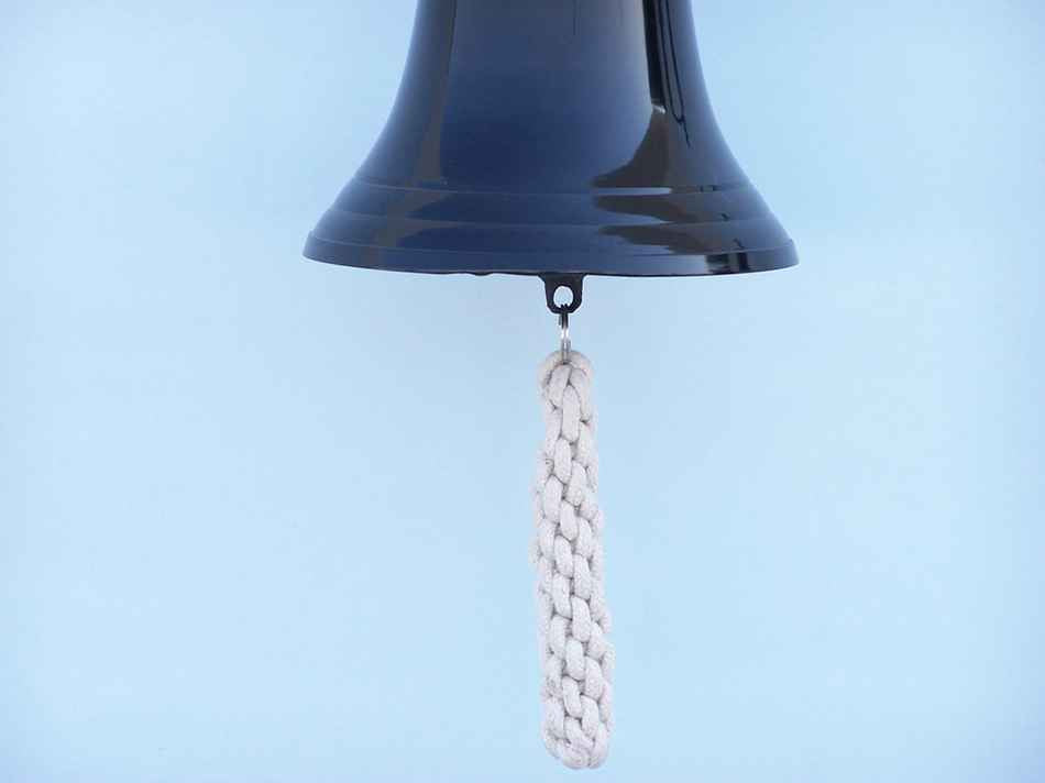 Oil Rubbed Bronze Hanging Anchor Bell 12"