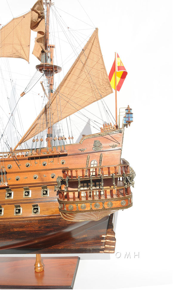 San Felipe Tall Ship Model Over 7 Foot Long