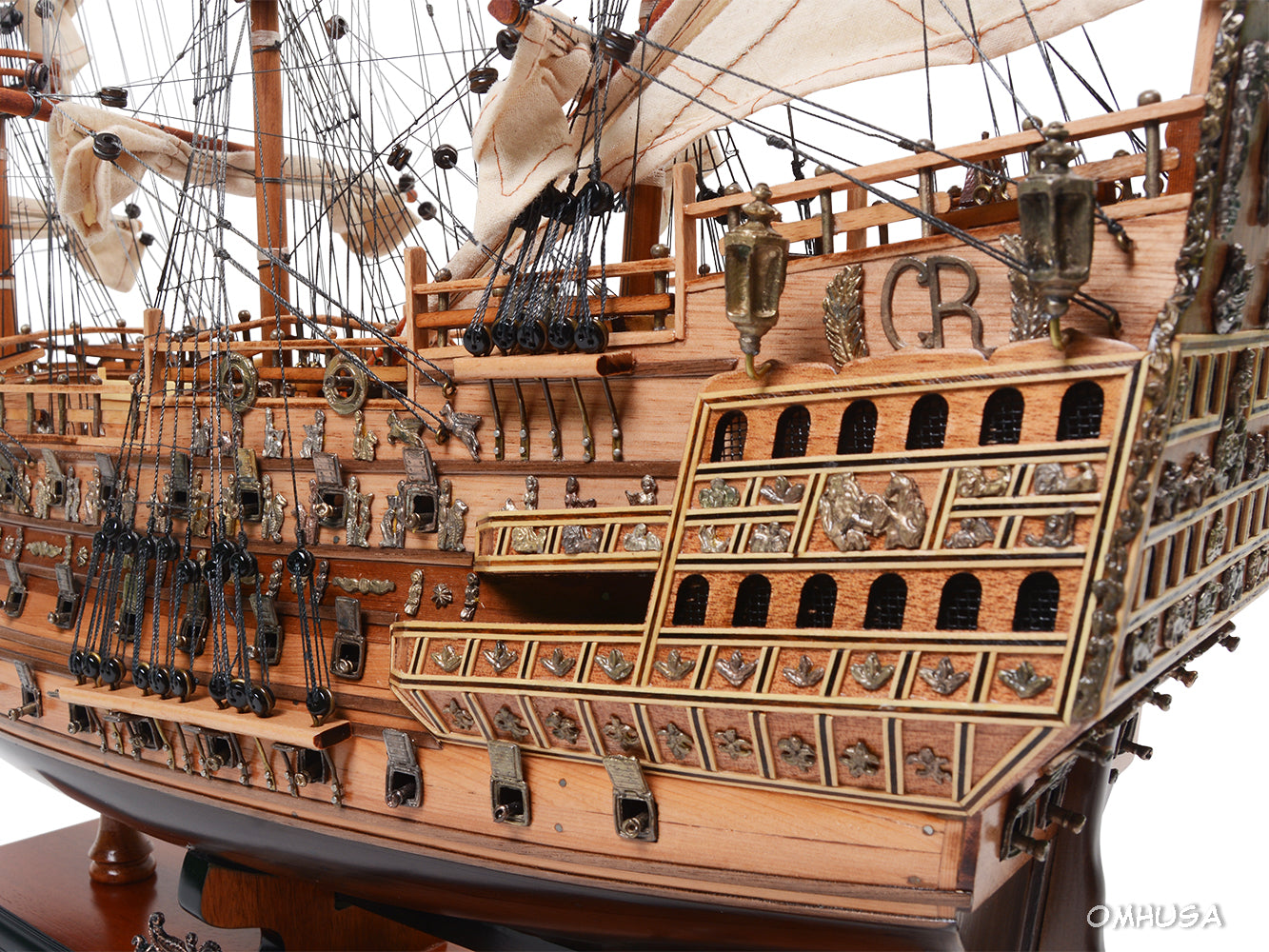 Sovereign of the Seas Mid Size Tall Model Ship