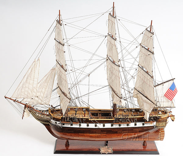 US Navy USS Constellation Model Tall Ship