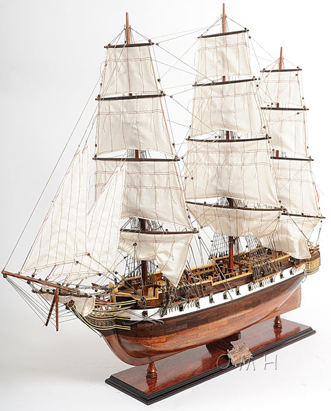 US Navy USS Constellation Model Tall Ship